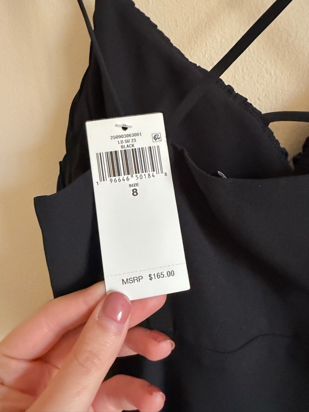 Ralph Lauren Black Strappy Dress - Picture 3 of 5